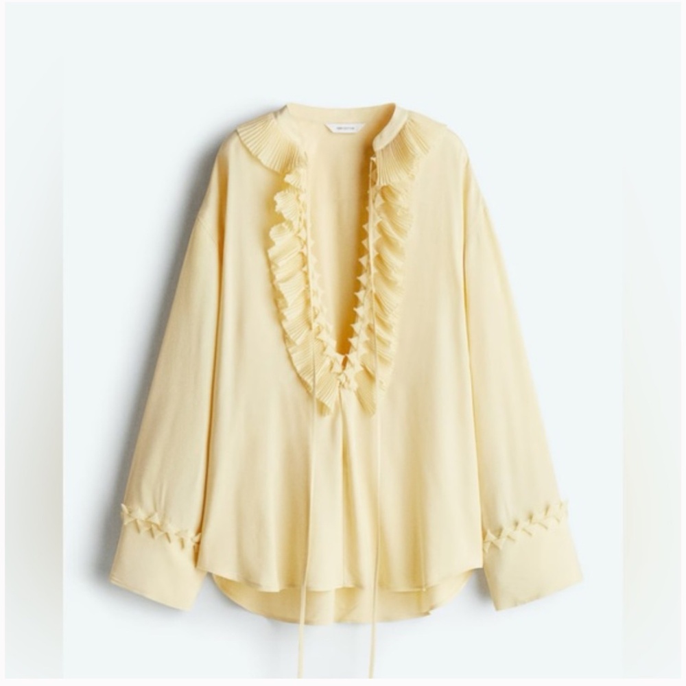 H&M yellow tunic